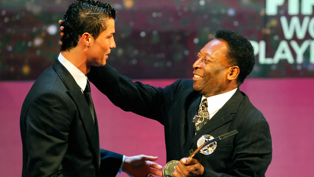 Pele cũng phải bất ngờ với tiền đạo Cristiano Ronaldo hình ảnh