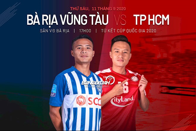 Trực tiếp Vũng Tàu vs TPHCM hôm nay 119 Cúp Quốc Gia 2020 hình ảnh