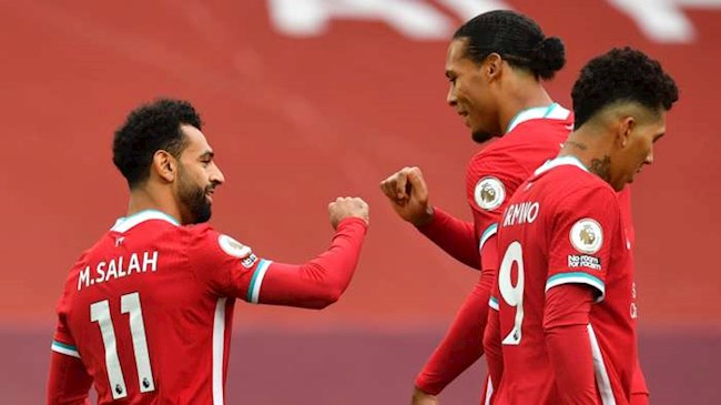 Van Dijk ca ngợi người hùng Salah sau cú hat-trick ấn tượng hình ảnh