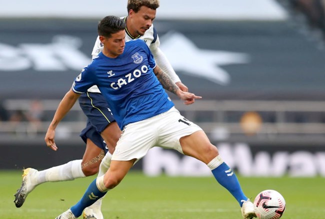 James Rodriguez và sự khởi đầu đầy hy vọng ở Premier League