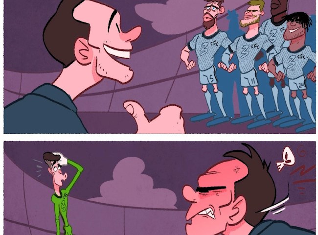 Biếm họa: Ưu ái các tân binh, Frank Lampard vẫn cay cú Kepa