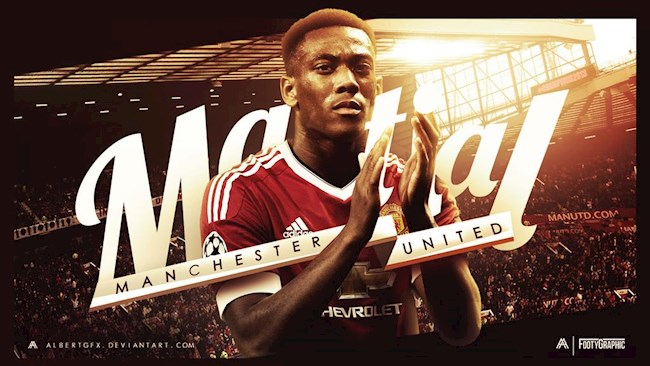 Hình ảnh cầu thủ Anthony Martial