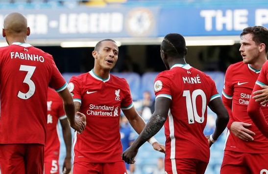 Chelsea vs Liverpool Mane shone, Thiago debuted images