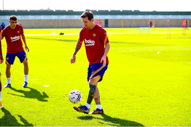 Tiền đạo Lionel Messi  bảnh bao trong diện mạo mới hình ảnh