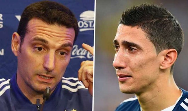 Hắt hủi Di Maria, HLV ĐT Argentina phản hồi ra sao hình ảnh