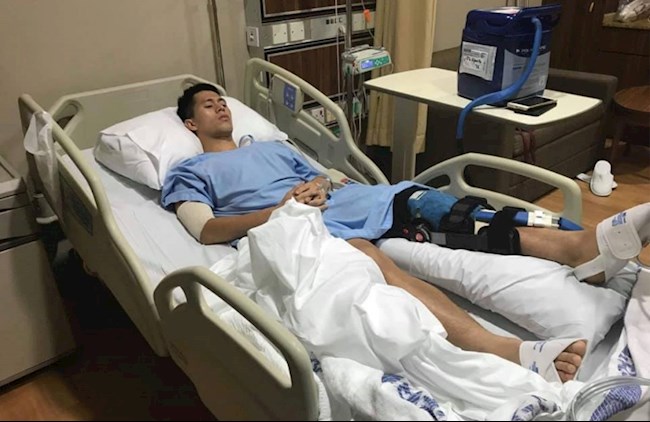 BLV Quang Huy chia sẻ về chấn thương của Đình Trọng