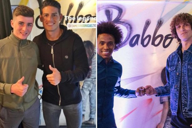 James Rodriguez ăn tối ở nhà hàng của Willian và Luiz, bom tấn sắp nổ