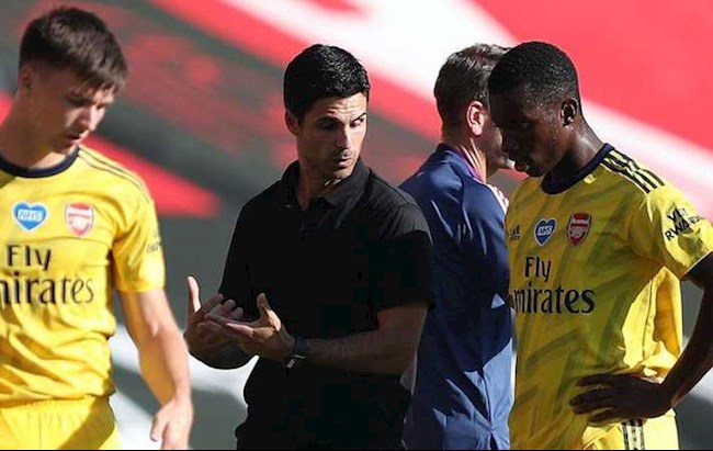 Eddie Nketiah đặt trọn niềm tin vào Arteta tại Arsenal hình ảnh