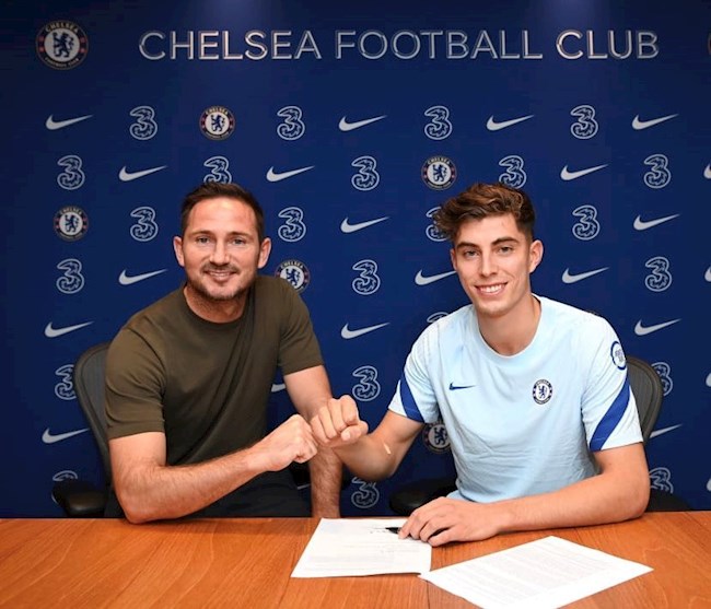 Chính thức Tiền vệ Kai Havertz đến Chelsea với giá kỷ lục hình ảnh