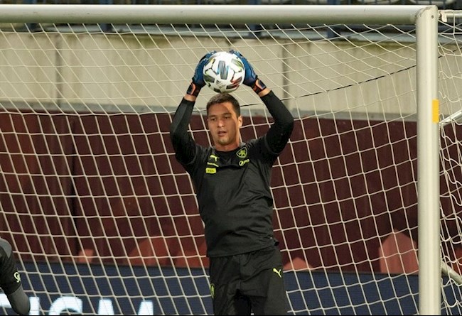 Filip Nguyễn hào hứng trong buổi tập đầu cùng ĐT Séc