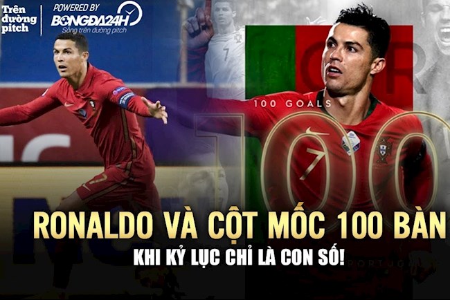 VIDEO: Cristiano Ronaldo và cột mốc 100 bàn cho Bồ Đào Nha: Khi kỷ lục chỉ là con số!