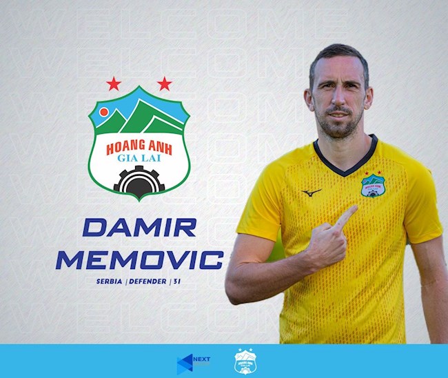 HAGL chính thức chốt tương lai Damir Memovic hình ảnh