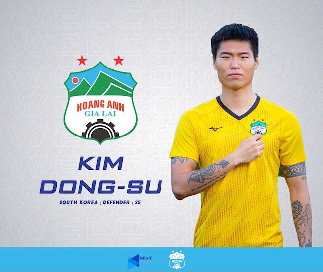 HAGL ra mắt trung vệ Kim Dong-su hình ảnh