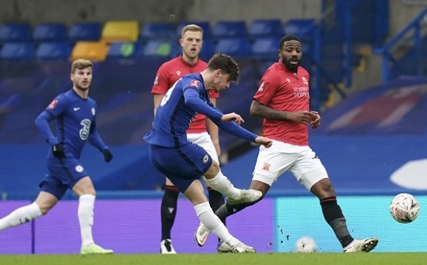 Tiền vệ  Mason Mount vô đối ở Chelsea về khả năng sút xa hình ảnh