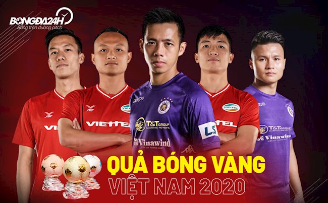 Gala trao giải Quả bóng vàng Việt Nam 2020 Xướng tên Văn Quyết hình ảnh