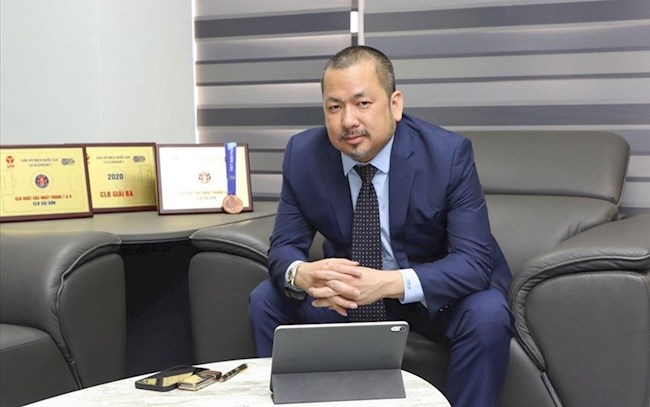 Chủ tịch Trần Hòa Bình CLB Sài Gòn