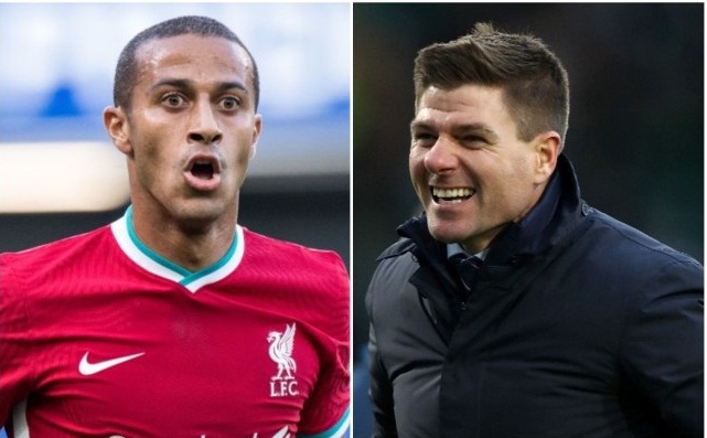 Steven Gerrard muốn chơi bóng bên cạnh Thiago Alcantara