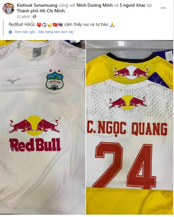 Kiatisuk khoe khéo áo đấu mới của HAGL hình ảnh