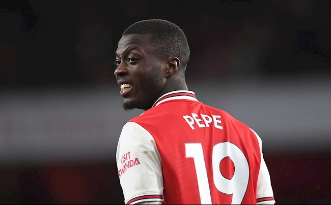 Con số khó tin về phong độ của tiền đạo Nicolas Pepe hình ảnh