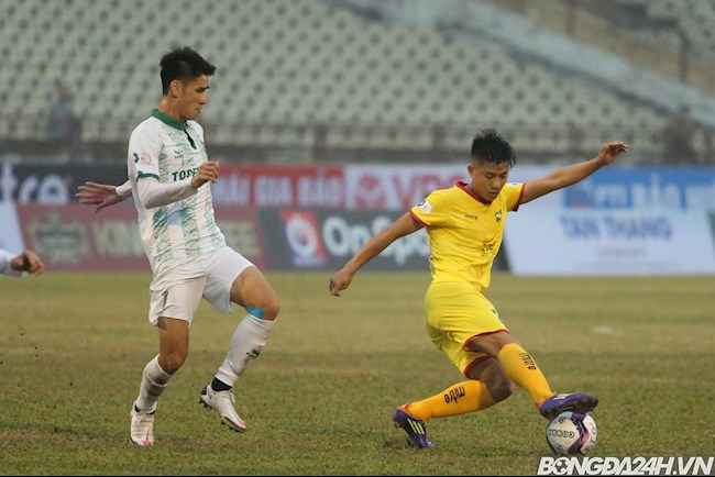 ẢNH Văn Đức cứu SLNA khỏi trận thua trên sân nhà trong ngày ra quân VLeague 2021 hình ảnh 2