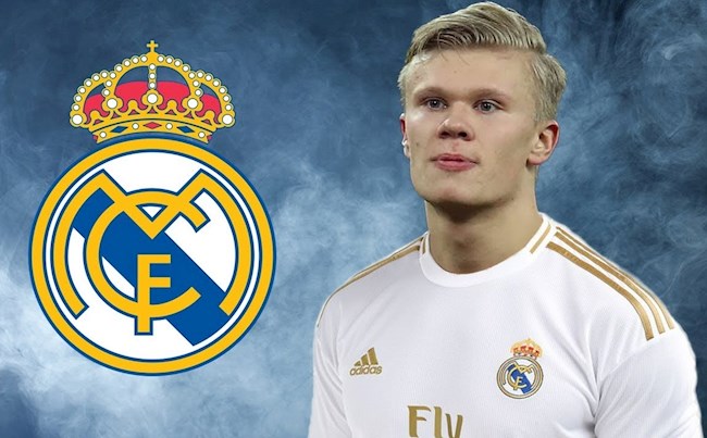 Tiền đạo Erling Haaland chỉ cập bến Real Madrid nếu...