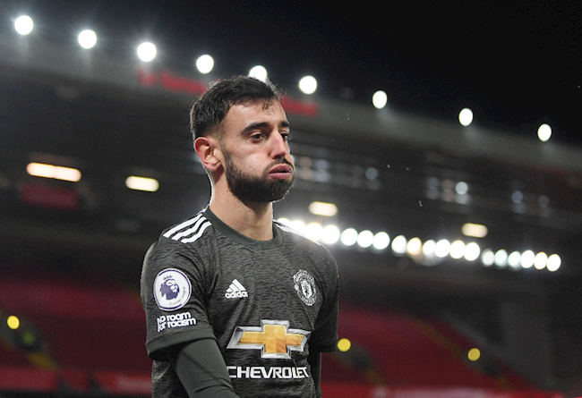 Bruno Fernandes đã không chơi một trận tốt