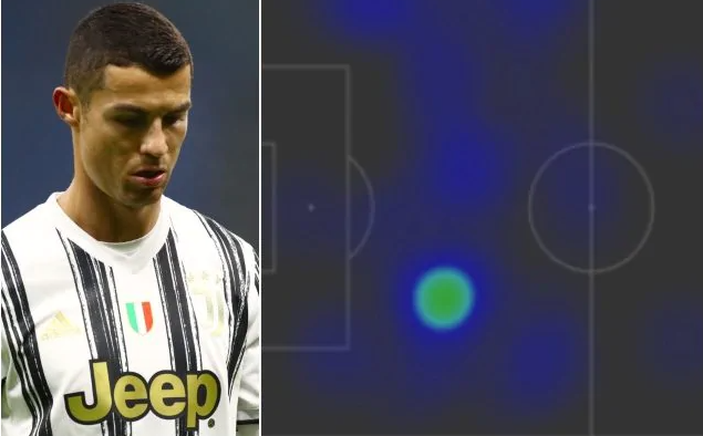 Tiền đạo Cristiano Ronaldo chơi tệ trước Inter Milan hình ảnh