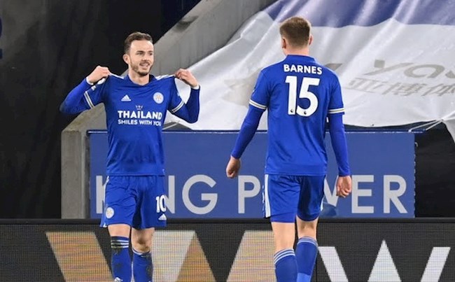 Tiền vệ James Maddison tỏa sáng trước Chelsea hình ảnh