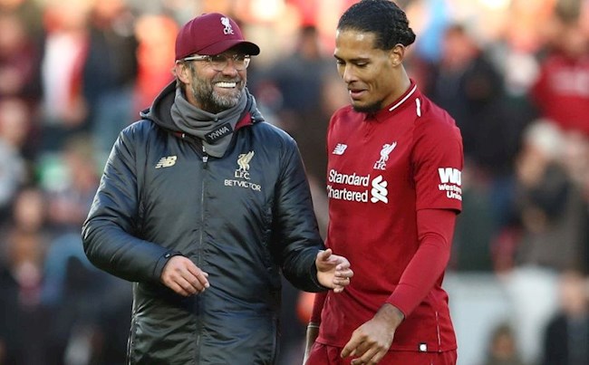 HLV Klopp lên tiếng về chấn thương của trung vệ Virgil Van Dijk hình ảnh