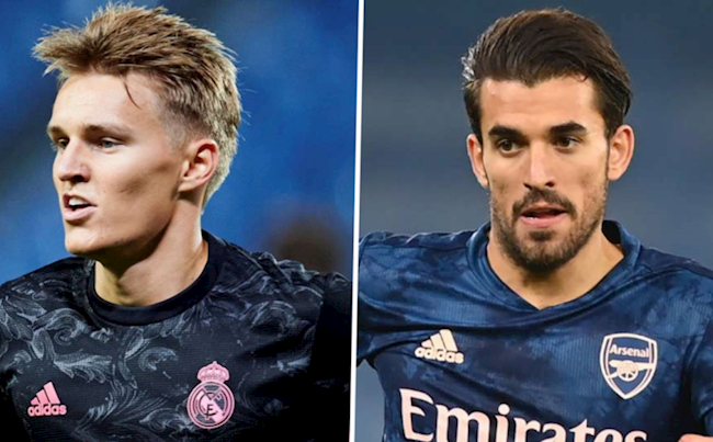 Ceballos va Odegaard