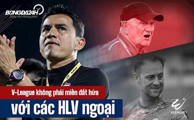 V-League không phải miền đất hứa với các HLV ngoại hình ảnh