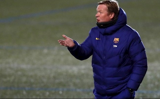 HLV Koeman tức giận dù Barca giành chiến thắng