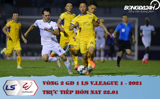 Trực tiếp V.League hôm nay 22/1/2021 (Link xem FULL HD)