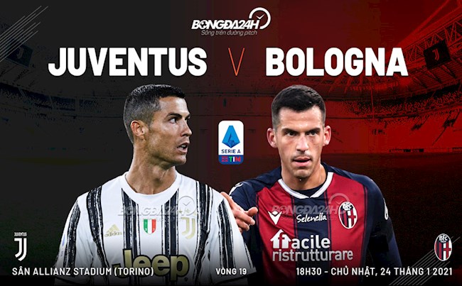 Nhận định bóng đá Juventus vs Bologna 18h30 ngày 24/1
