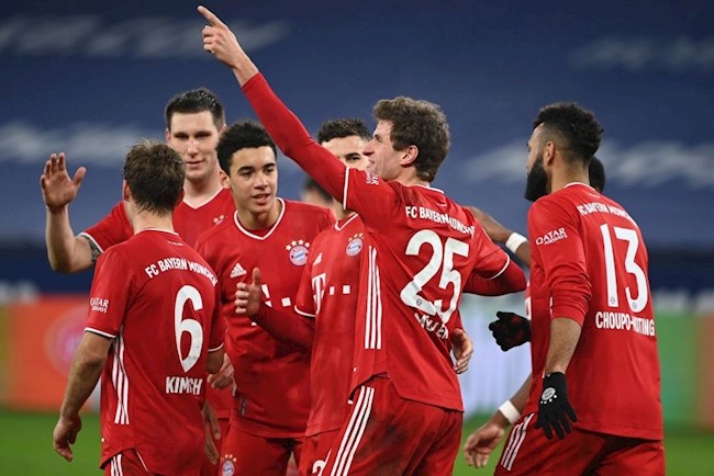 Schalke 0-4 Bayern Munich
