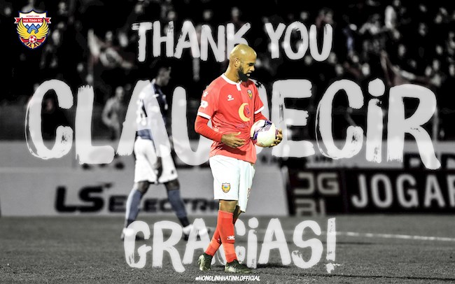 CLB Hồng Lĩnh Hà Tĩnh chia tay Claudecir hình ảnh CLB Hồng Lĩnh Hà Tĩnh chia tay Claudecir hình ảnh