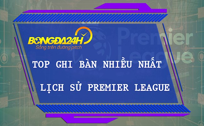 Top ghi bàn nhiều nhất Ngoại hạng Anh - Vua phá lưới BD Anh hình ảnh