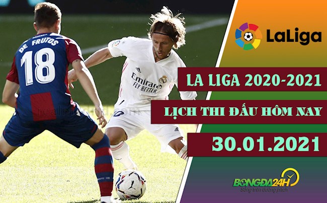 Lịch thi đấu bóng đá TBN mới nhất hôm nay 301 La Liga 2021 hình ảnh