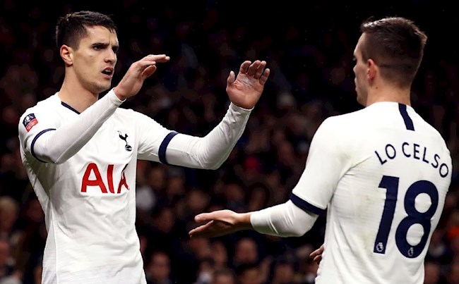 Mourinho tiếp tục trừng phạt tiền vệ Erik Lamela hình ảnh