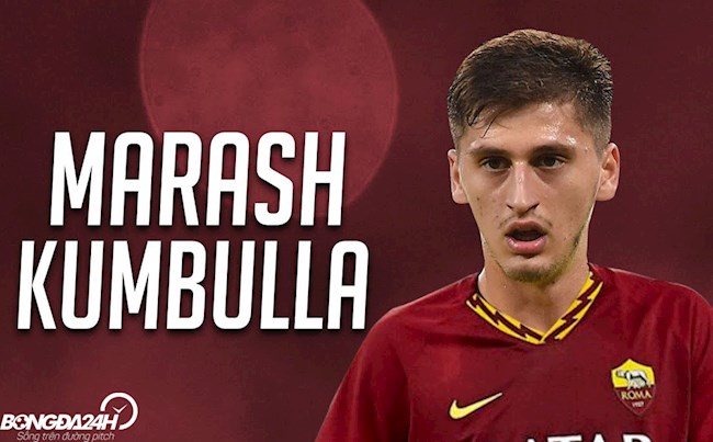 Tiểu sử cầu thủ Marash Kumbulla hậu vệ câu lạc bộ AS Roma hình ảnh