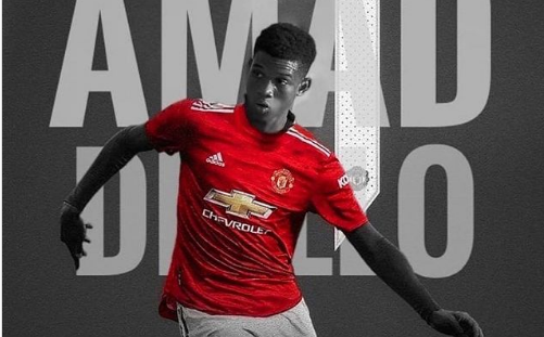 Hình ảnh đầu tiên của tiền vệ Amad Diallo ở MU hình ảnh