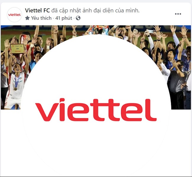 CLB Viettel thay đổi logo ngay trước trận Siêu cúp quốc gia