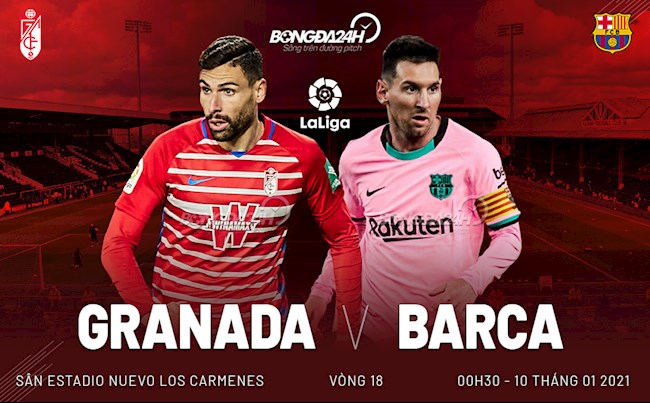 Nhận định bóng đá Granada vs Barca 0h30 ngày 10/1 La Liga