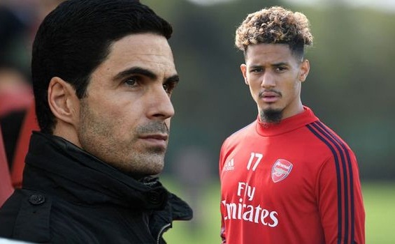 William Saliba không được HLV Arteta trọng dụng
