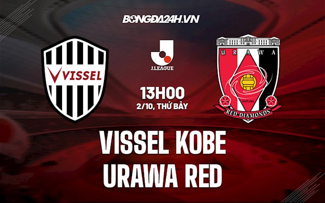 Nhận định,  Vissel Kobe vs Urawa Red 13h00 ngày 2/10 (VĐQG Nhật Bản 2021)