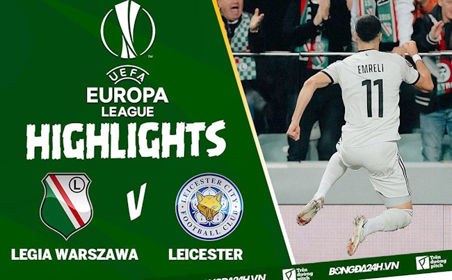 Video Legia Warszawa vs Leicester Europa League
