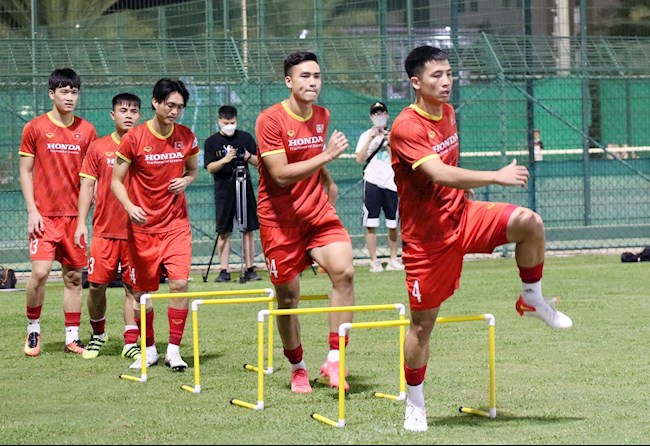 Bùi Tiến Dũng Bùi Hoàng Việt Anh ĐT Việt Nam. Ảnh: VFF