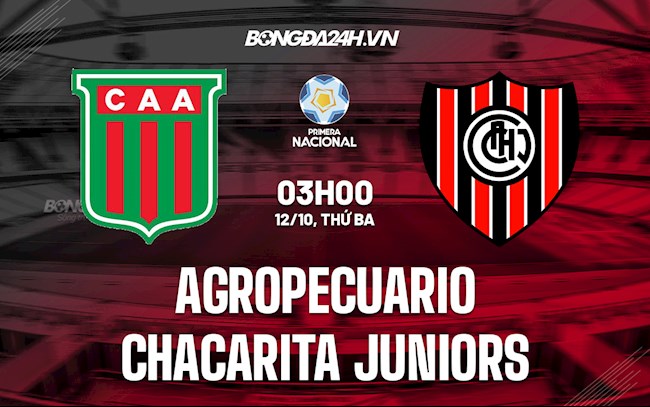 Agropecuario vs Chacarita Juniors