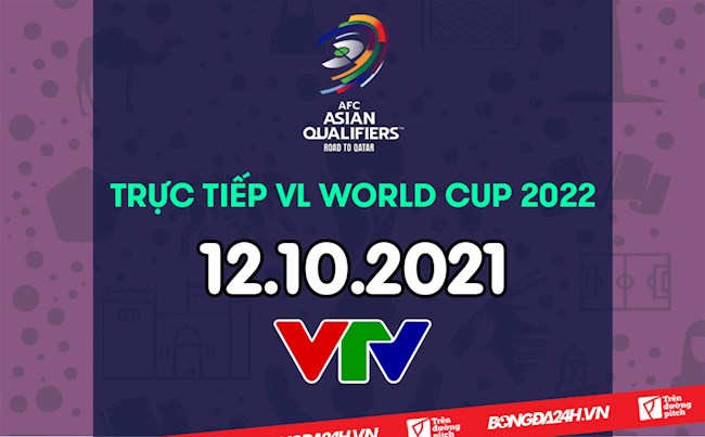 Trực tiếp VL World Cup 2022 châu Á hôm nay 12/10 (Link xem VTV5, VTV6 FULL HD)