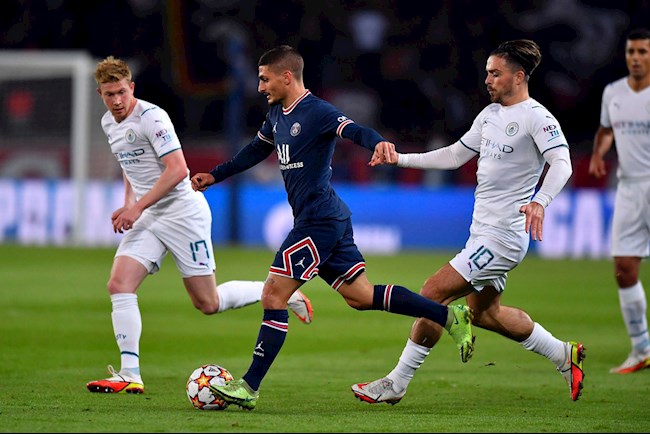 Marco Verratti không quan tâm đến Man City